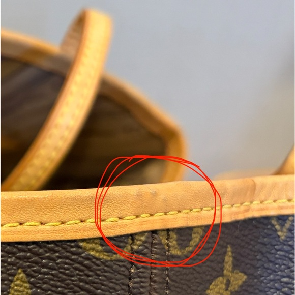 Louis Vuitton Neverfull GM Monogram Tote Made in USA SD1038 (2008) - Picture 7 of 16